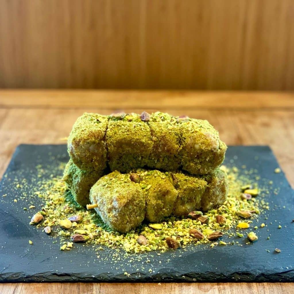 Involtini al pistacchio slowsud delivery